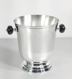 Pamono Glacette in Silver Metal from Christofle> Ice Buckets & Wine Coolers