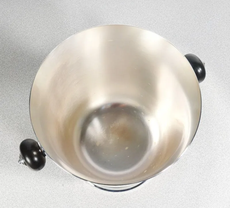 Pamono Glacette in Silver Metal from Christofle> Ice Buckets & Wine Coolers