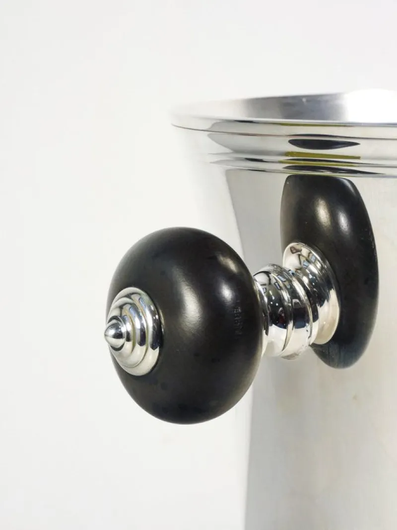 Pamono Glacette in Silver Metal from Christofle> Ice Buckets & Wine Coolers