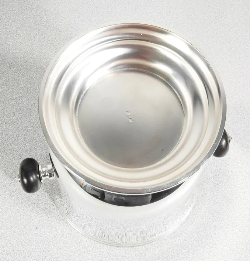 Pamono Glacette in Silver Metal from Christofle> Ice Buckets & Wine Coolers
