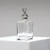 Pamono Glass and Pewter Carafe from Les Étains du Manoir, 1960s> Bottles, Carafes & Jugs