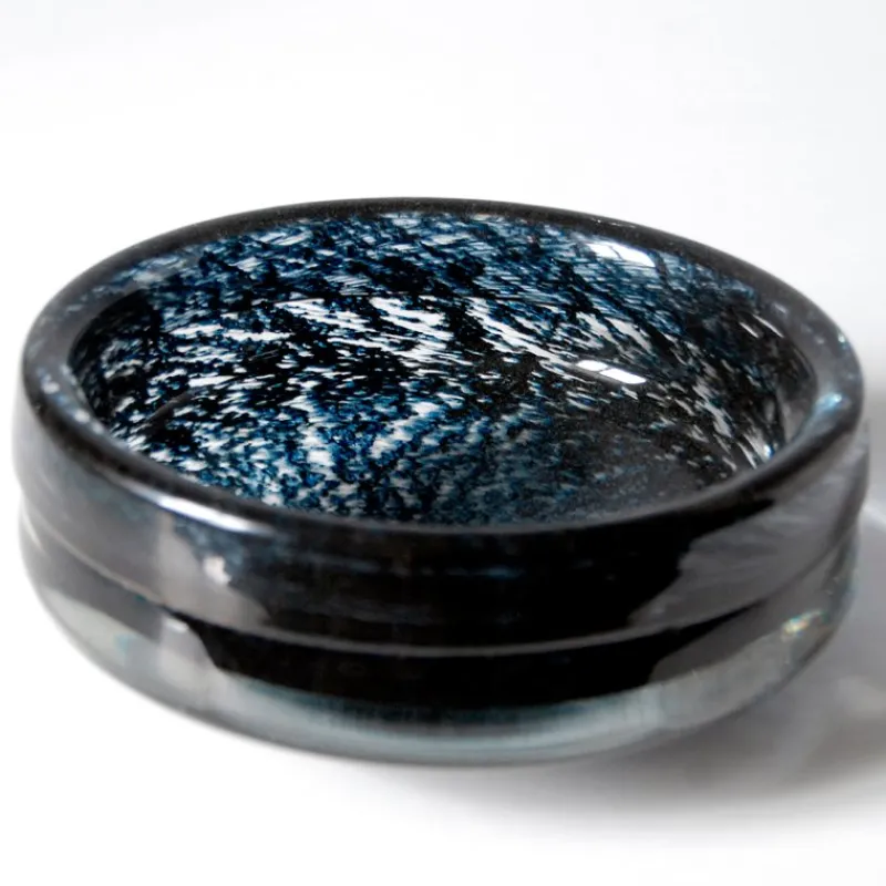 Pamono Glass Bowl by Bo Borgstrom for Aseda, 1960s> Bowls