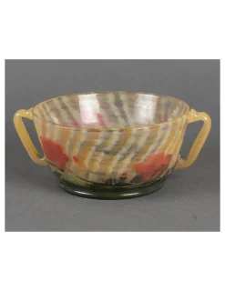 Pamono Glass Bowl from Daum Nancy, 1905> Bowls