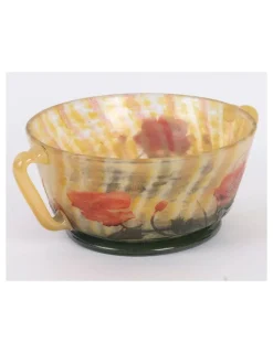 Pamono Glass Bowl from Daum Nancy, 1905><noscript><img width=