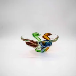Discount Pamono Glass Bowl Rhapsody by Frantisek Zemek for Mstisov