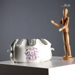 Best Pamono Glass Cooler attributed to Richard Ginori for Doccia Manufacture