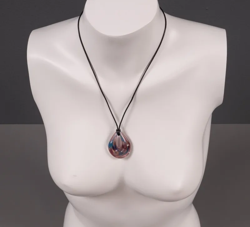 Pamono Glass Costume Jewelry Pendant, 1980s> Necklaces
