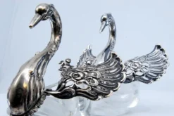 Pamono Glass Salt and Pepper Shakers, Set of 2><noscript><img width=