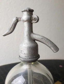 Pamono Glass Siphon Bottle, Vienna, Austria, 1920s><noscript><img width=