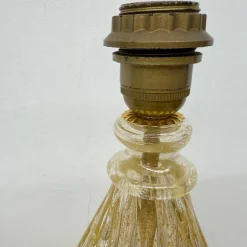 Pamono Glass Table Lamp from Barovier & Toso, Italy, 1970s><noscript><img width=