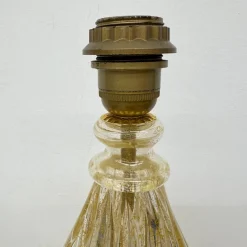 Pamono Glass Table Lamp from Barovier & Toso, Italy, 1970s><noscript><img width=