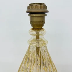 Pamono Glass Table Lamp from Barovier & Toso, Italy, 1970s><noscript><img width=