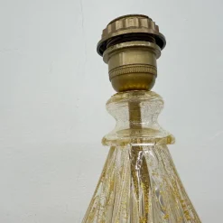 Pamono Glass Table Lamp from Barovier & Toso, Italy, 1970s><noscript><img width=