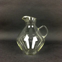 Pamono Glass Tea Service by Heinrich Löffelhardt for Schott & Gen. Mainz, 1955, Set of 17><noscript><img width=