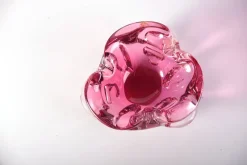 Sale Pamono Glass Vase and Bowl by Josef Hospodka for Sklarny Chribska, Czech, 1960s, Set of 5
