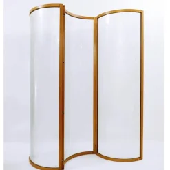 Pamono Glass Voyeur Screen by Vittorio Livi for Fiam, 1990s