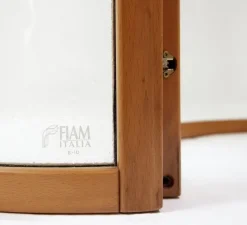 Pamono Glass Voyeur Screen by Vittorio Livi for Fiam, 1990s