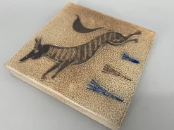 Clearance Pamono Glazed Ceramic Tile by Wim Mühlendyck, 1960s