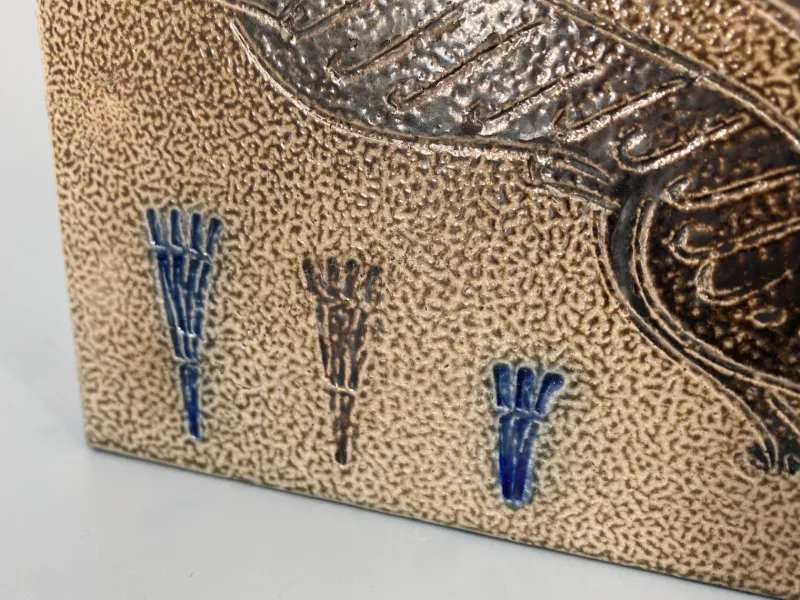 Clearance Pamono Glazed Ceramic Tile by Wim Mühlendyck, 1960s