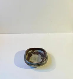 Pamono Glazed Stoneware Bowl by Bode Willumsen for Royal Copenhagen, 1940s><noscript><img width=