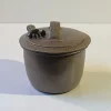 Pamono Glazed Stoneware Honey Jar with Bee from Getter Hundstrup, 1980s> Bottles, Carafes & Jugs
