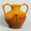 Outlet Pamono Glazed Terracotta Water Jar, Southwest France, 19th Century