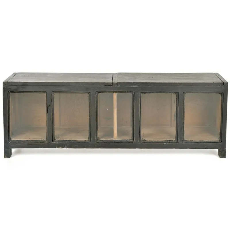 Discount Pamono Glazed Wooden Chest with Patina