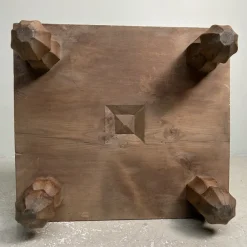 Hot Pamono Go Board Low Keyaki Wood Table, Japan, 1920s