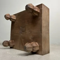 Hot Pamono Go Board Low Keyaki Wood Table, Japan, 1920s