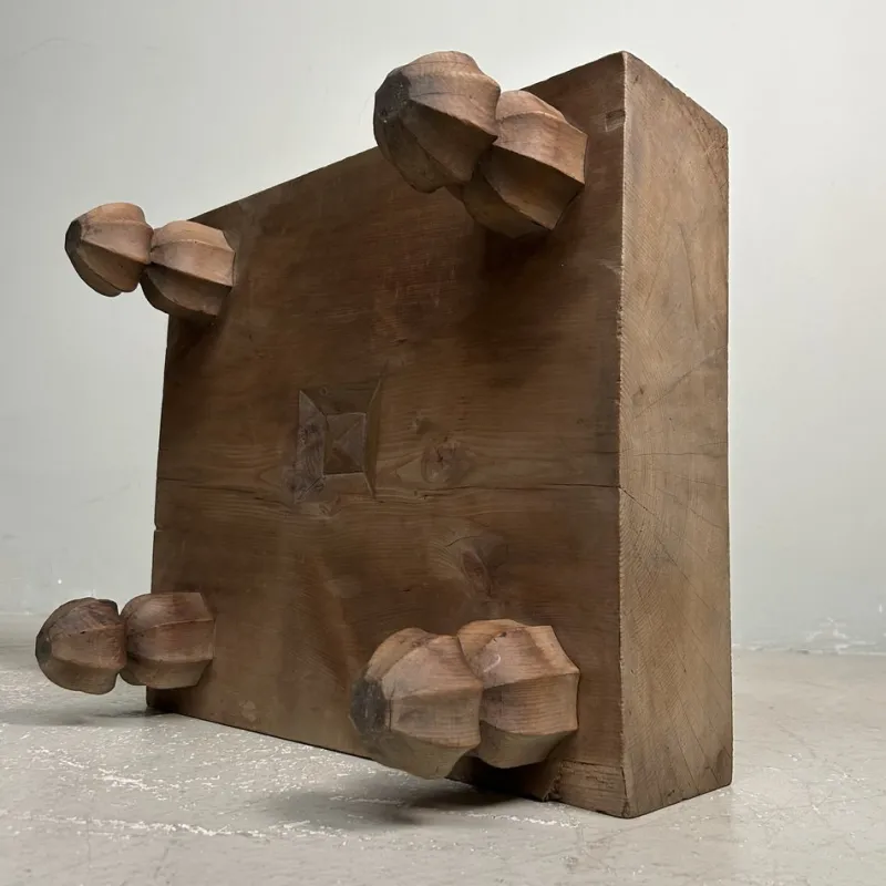 Hot Pamono Go Board Low Keyaki Wood Table, Japan, 1920s