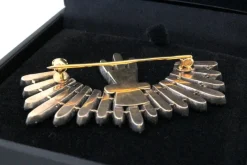 Pamono Gold and Silver Brooch> Brooches