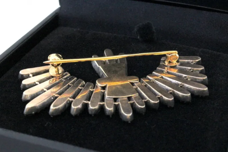 Pamono Gold and Silver Brooch> Brooches