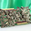 Pamono Gold and Silver Brooch with Brilliant-Cut Diamonds> Brooches