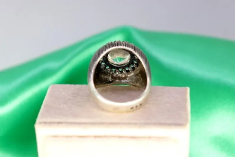 Best Pamono Gold and Silver Ring with Zirconias