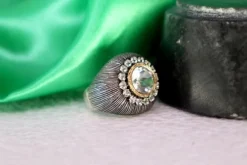 Best Pamono Gold and Silver Ring with Zirconias