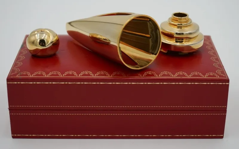 Pamono Gold Atomizer Perfume Bottle from Cartier> Bottles, Carafes & Jugs