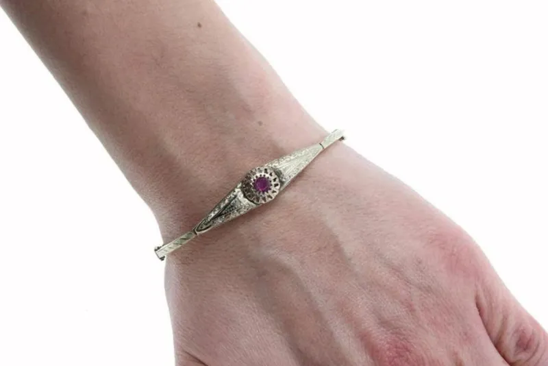 Outlet Pamono Gold Bracelet with Ruby