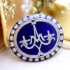 Online Pamono Gold Brooch with Diamond Chips