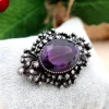 Clearance Pamono Gold Brooch with Diamonds