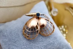 Discount Pamono Gold Butterfly Shaped Brooch