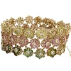 Pamono Gold Diamond and Tourmaline Bracelet> Bracelets