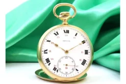 Discount Pamono Gold Grand Prix Paris 1900 Pocket Watch from Zenith