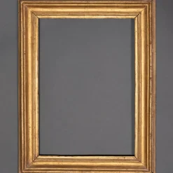 Outlet Pamono Gold Leaf Gilt Frame by Salvator Rosa, 1600s