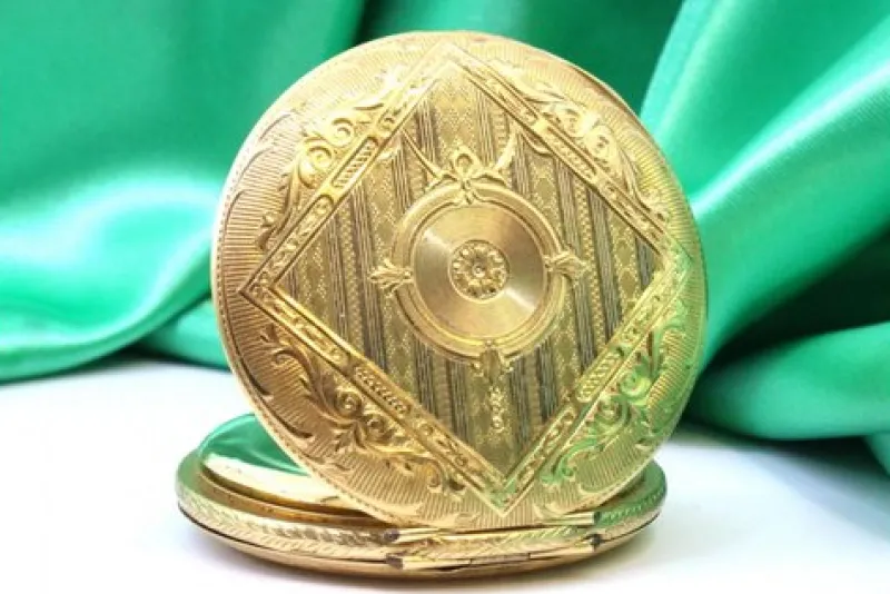 Outlet Pamono Gold Pocket Watch