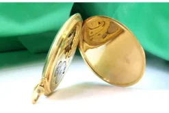 Outlet Pamono Gold Pocket Watch from Cyma