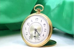 Outlet Pamono Gold Pocket Watch from Cyma