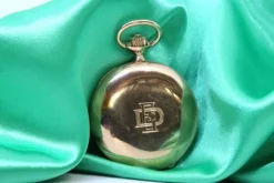 Best Pamono Gold Pocket Watch from Edmond Lefranc