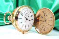 Best Pamono Gold Pocket Watch from Edmond Lefranc