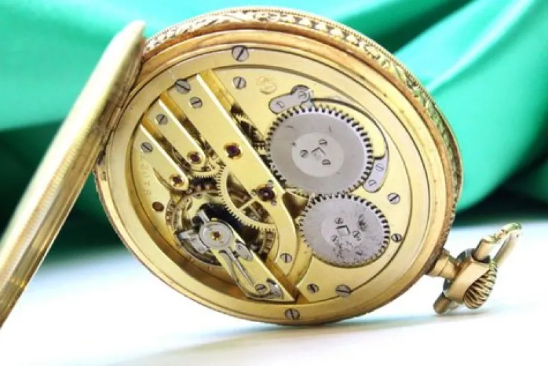 Pamono Gold Pocket Watch from International Watch> Watches