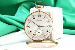 Online Pamono Gold Pocket Watch from Longines